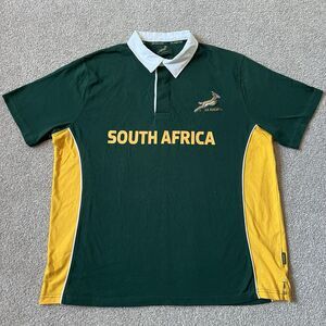 Vintage South Africa SA Rugby Polo Jersey XL